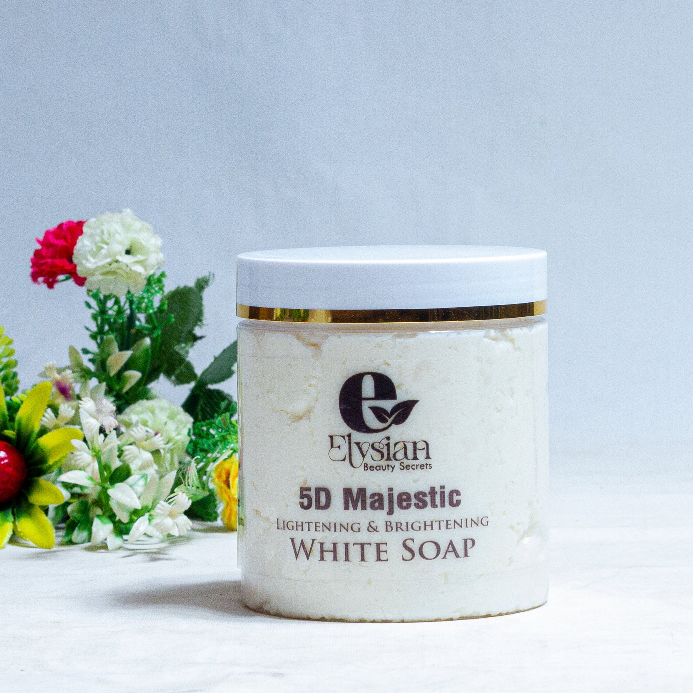 5D Majestic Lightning White Soap & Essence Radiant Glow Oil Bundle